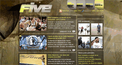 Desktop Screenshot of fivemagazine.es